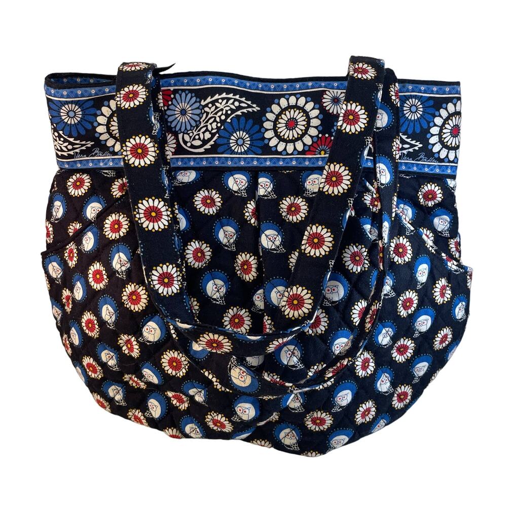 Vera Bradley Morgan Shoulder handbag in Night Owl pattern